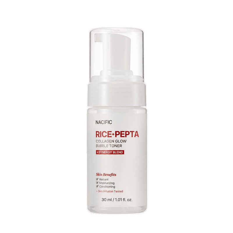 NACIFIC Rice Pepta Collagen Glow Bubble Toner 30ml