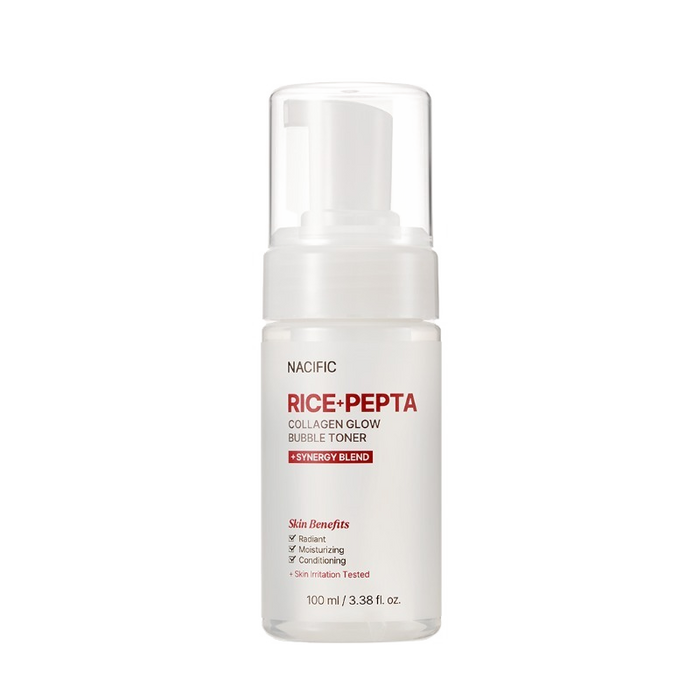 NACIFIC Rice Pepta Collagen Glow Bubble Toner 100ML