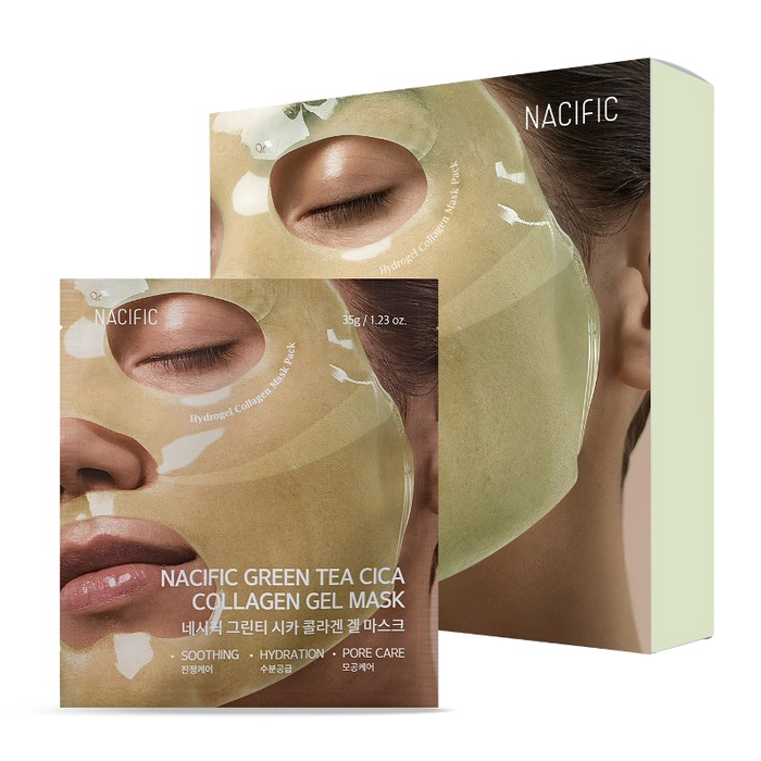 NACIFIC Green Tea Collagen Gel Mask (4ea)