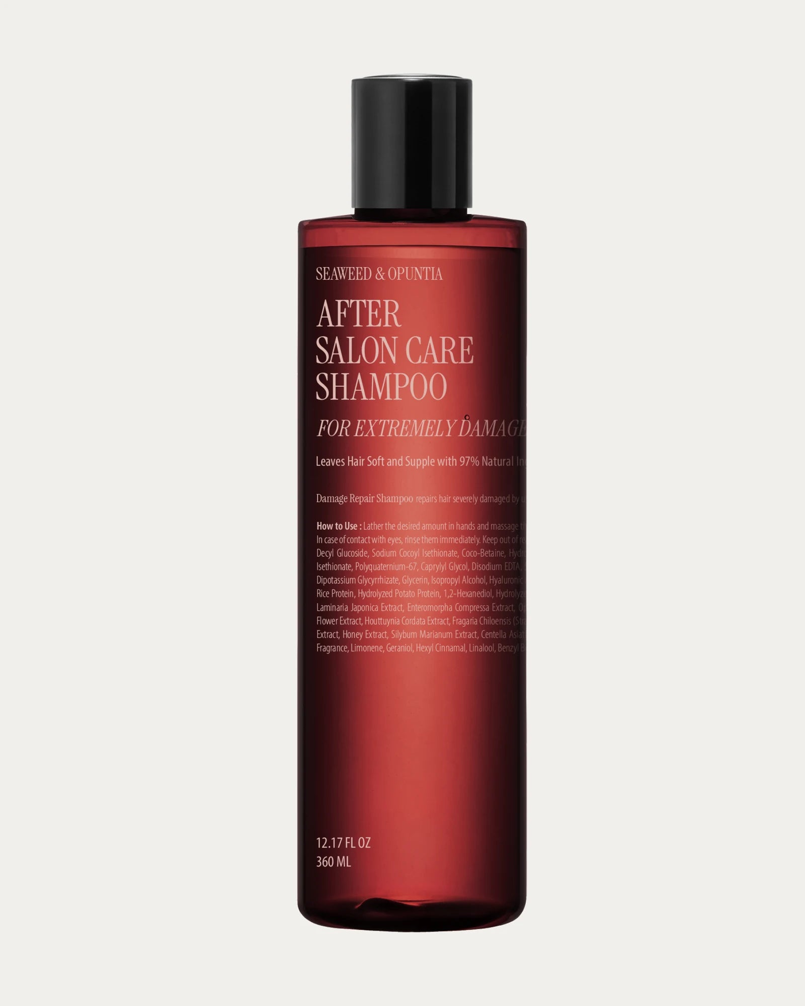 CURLYSHYLL After Salon Care Shampoo – Shampoing sans sulfates pour cheveux abîmés