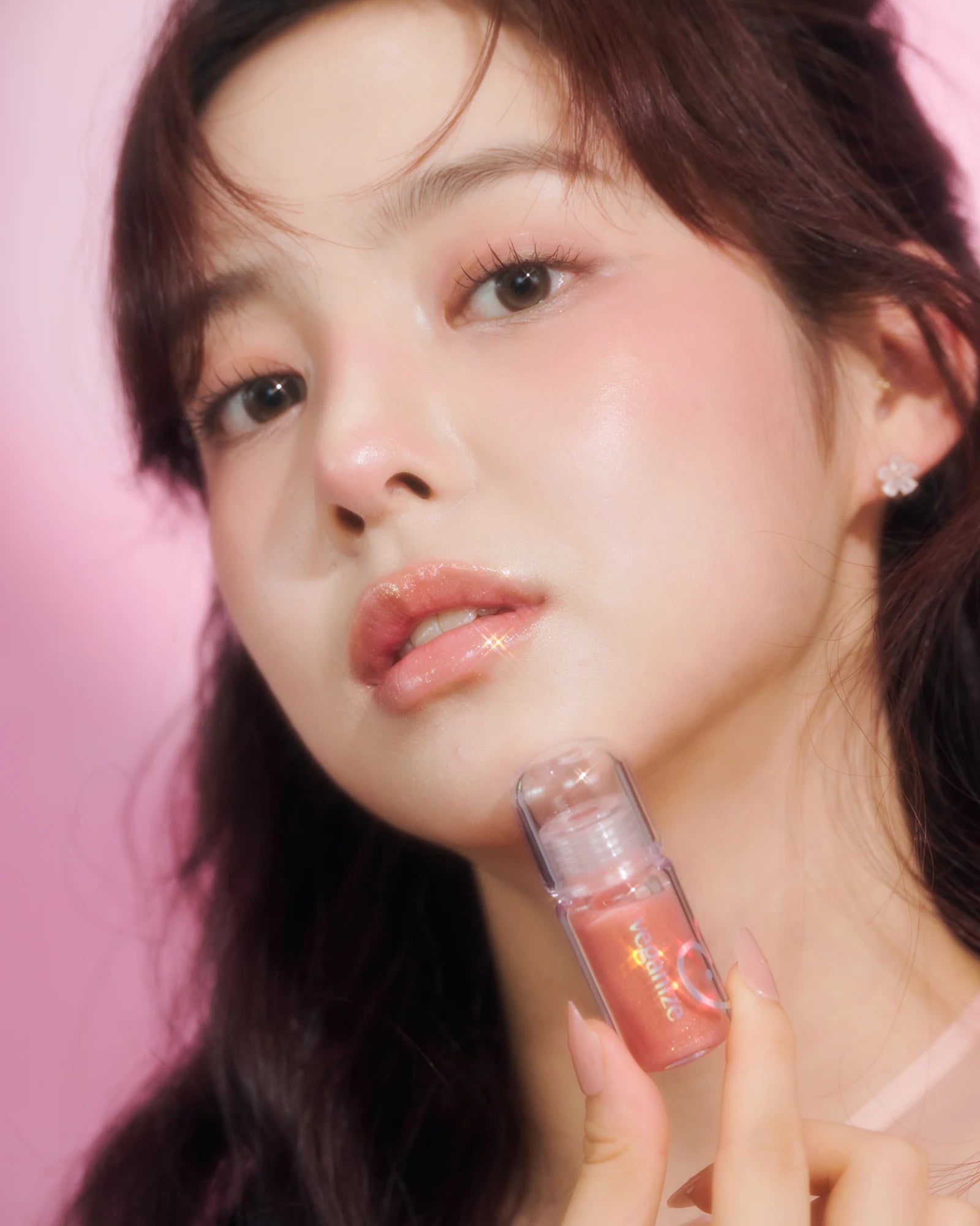 VEGANIZE 4D Jewelshine Lip Oil – Huile à lèvres au fini nacré