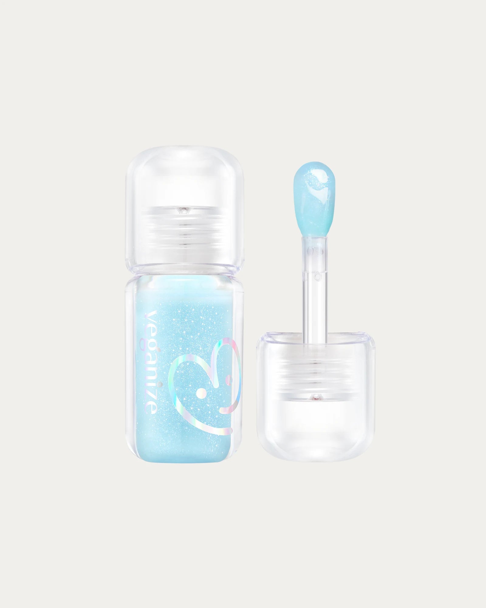 VEGANIZE 4D Jewelshine Lip Oil – Pearl Lip Gloss Oil, Shimmer Finish — 05 Milky Soda
