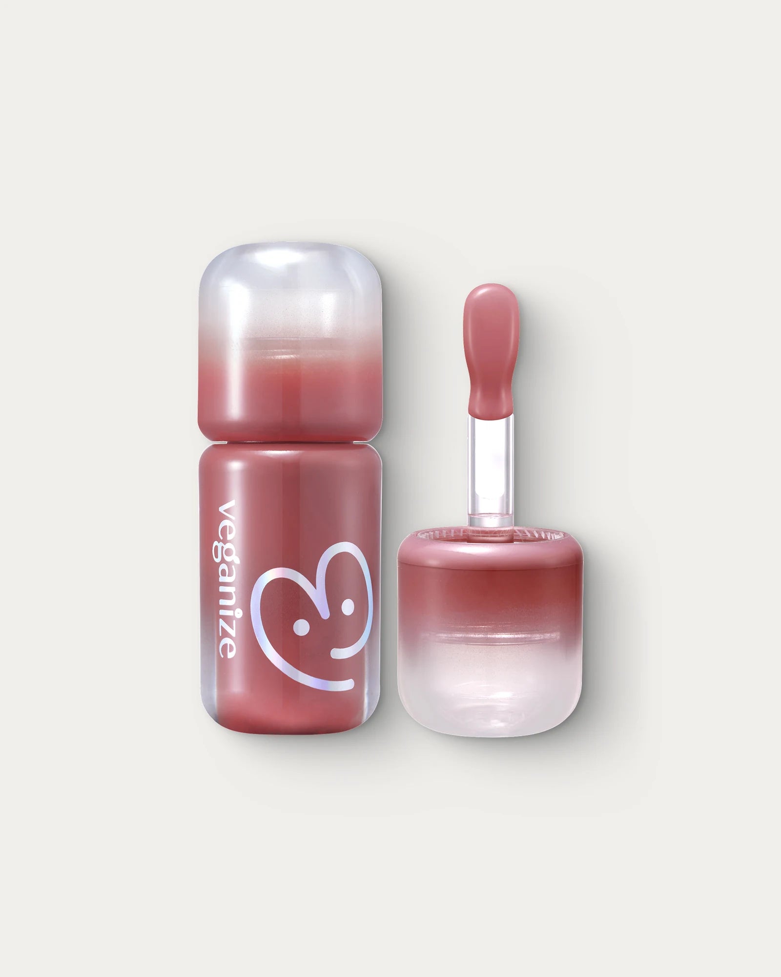 VEGANIZE 4D Dewyshine Lip Oil – Huile à lèvres au fini brillant — 02 Berry Veil