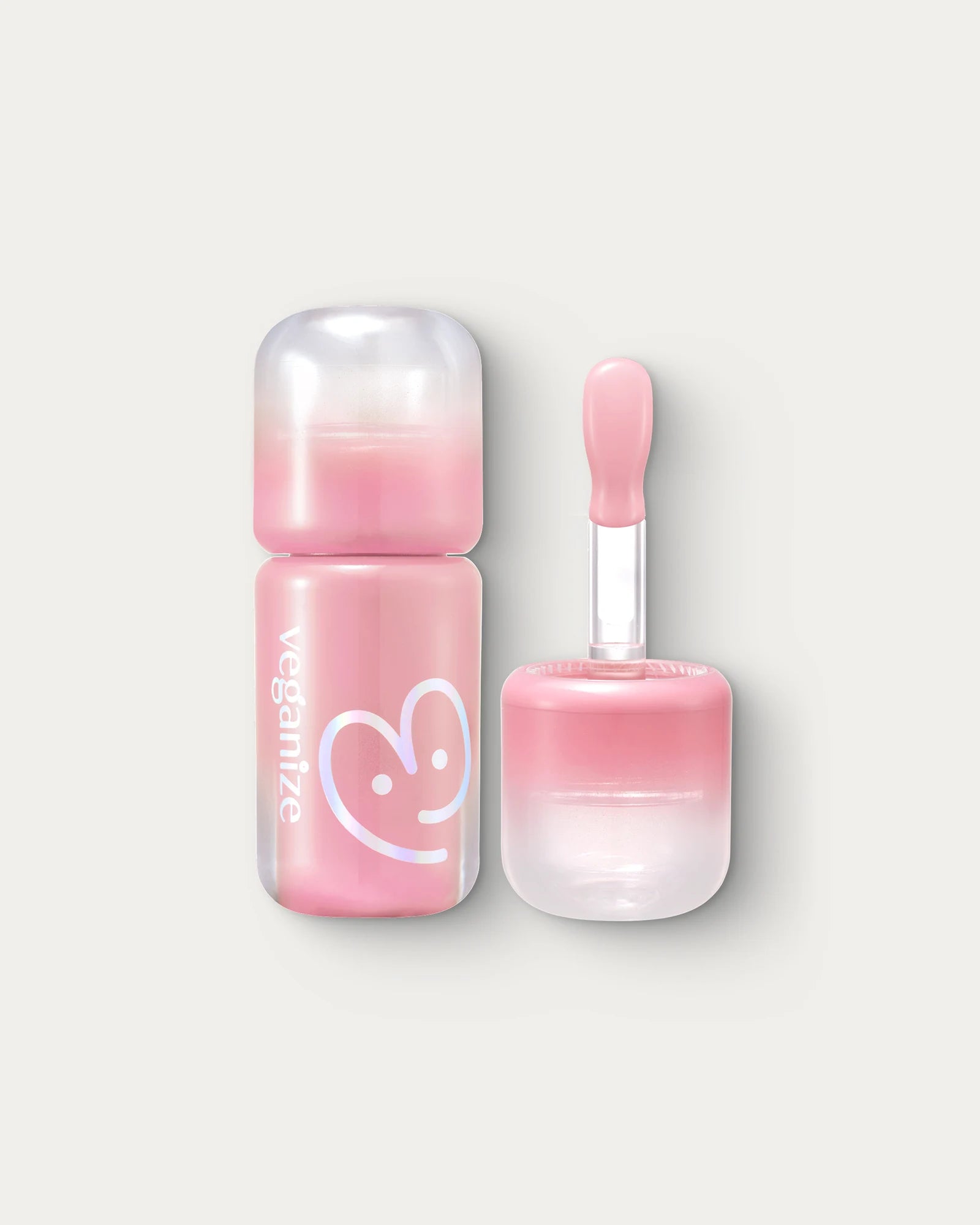 VEGANIZE 4D Dewyshine Lip Oil – Huile à lèvres au fini brillant — 07 Pink Mellow
