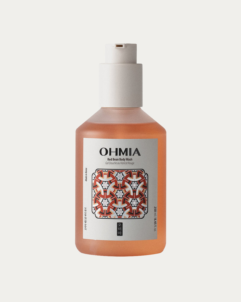 OHMIA Red Bean Body Wash – Gel douche hydratant au haricot rouge