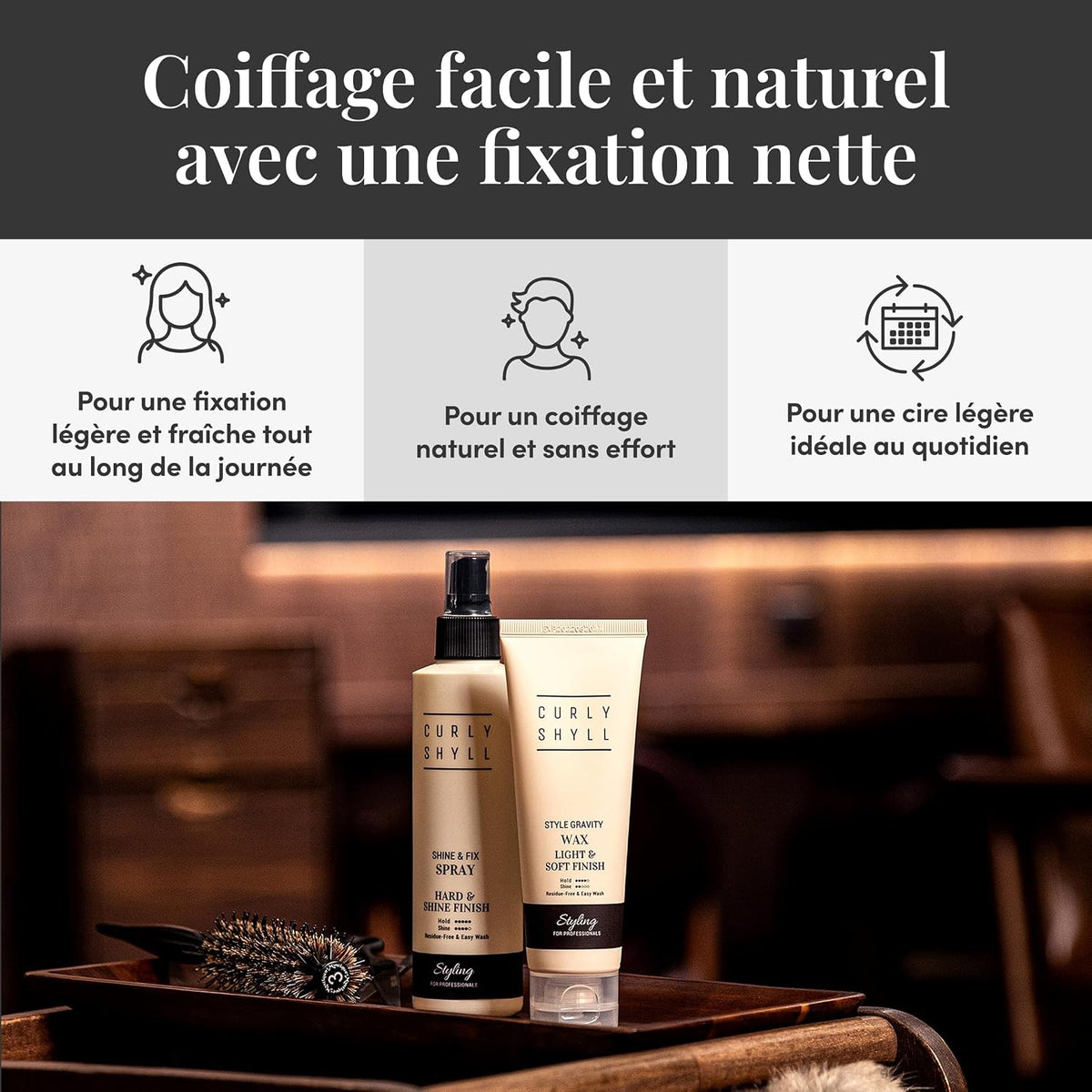 CURLYSHYLL Style Gravity Wax (100ml)