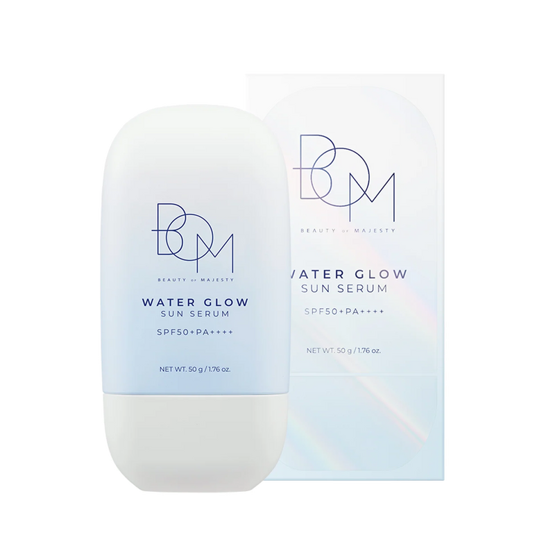 BOM Water Glow Sun Serum SPF50+ – Sérum solaire léger au fini lumineux