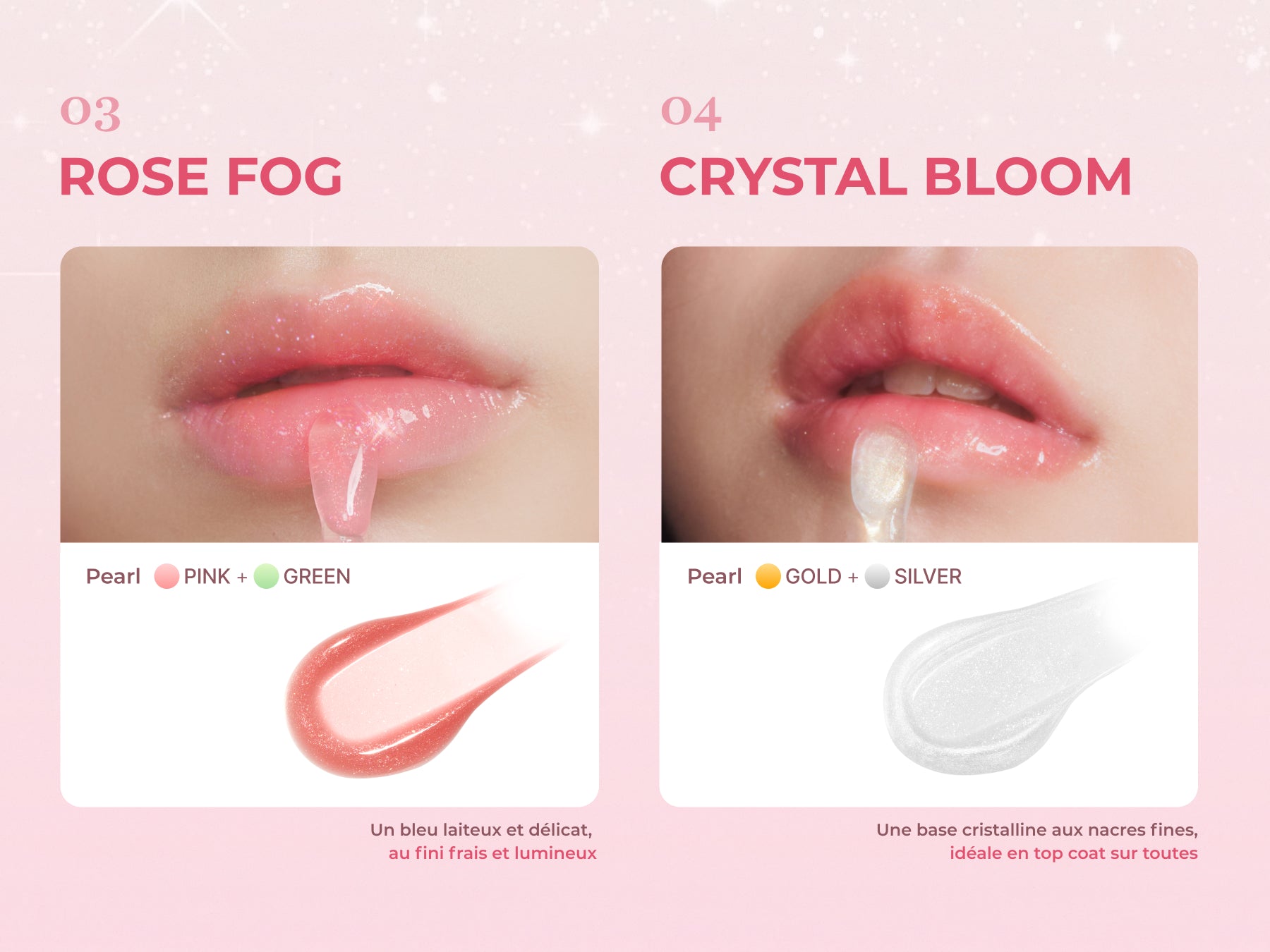 VEGANIZE 4D Jewelshine Lip Oil Pearl Gloss