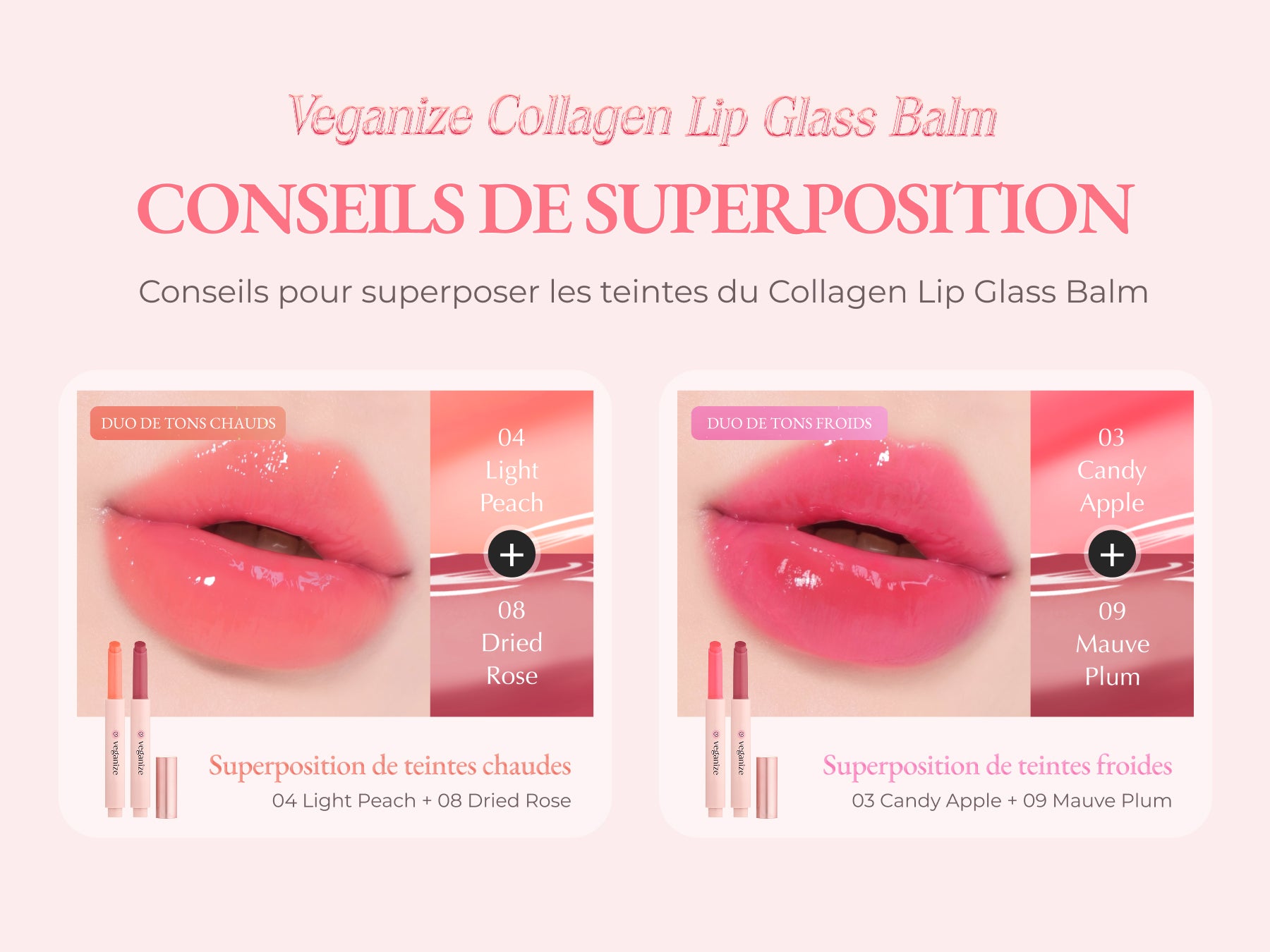 VEGANIZE Collagen Lip Glass Balm