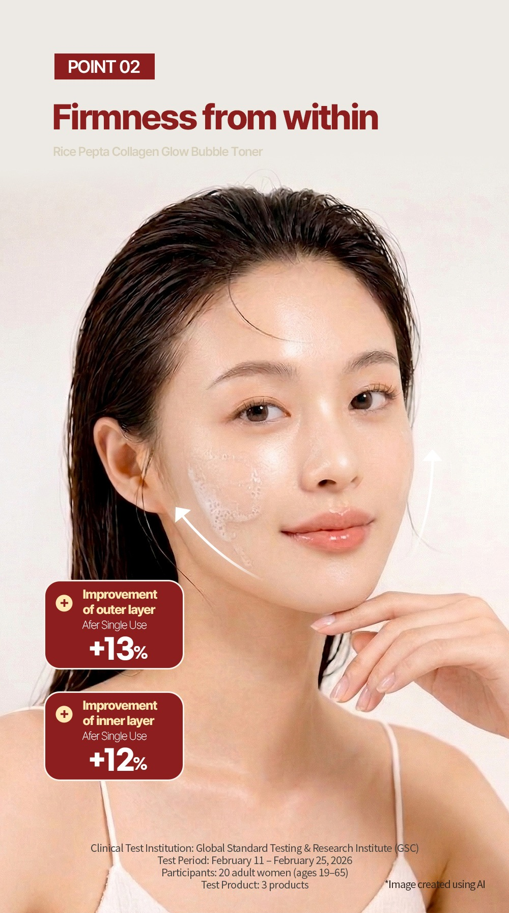 NACIFIC Rice Pepta Collagen Glow Bubble Toner 30ml
