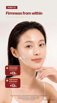 NACIFIC Rice Pepta Collagen Glow Bubble Toner 30ml