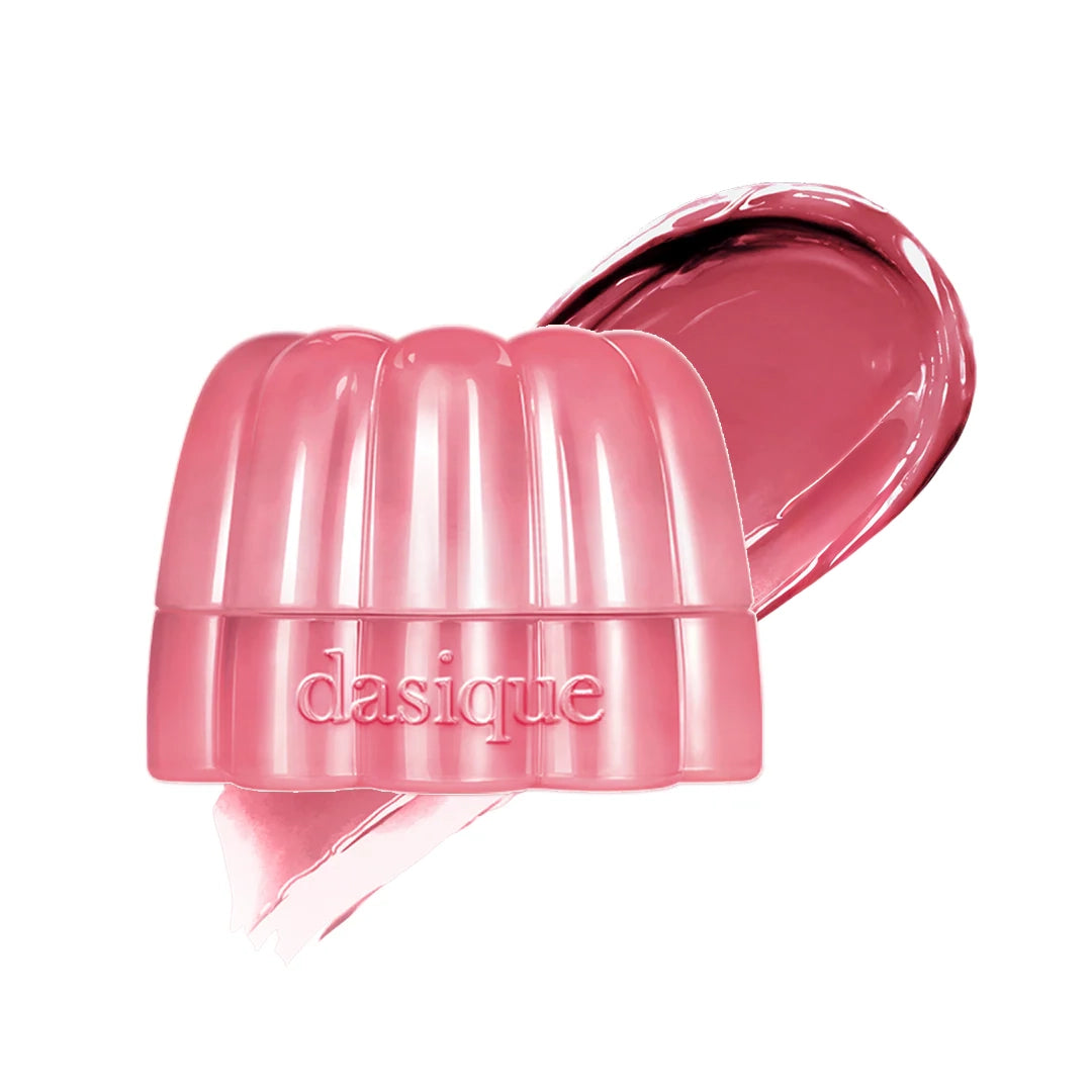 Pot de maquillage Chewing Glow de Dasique avec un design coloré et lumineux, idéal pour un look éclatant.