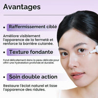 Avantages de la crème contour des yeux Reaging DIFFER&DEEPER.