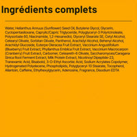 Liste des ingrédients de la crème Luminous DIFFER&DEEPER.