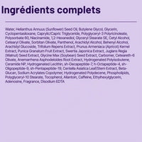 Liste des ingrédients de la crème Reaging DIFFER&DEEPER.