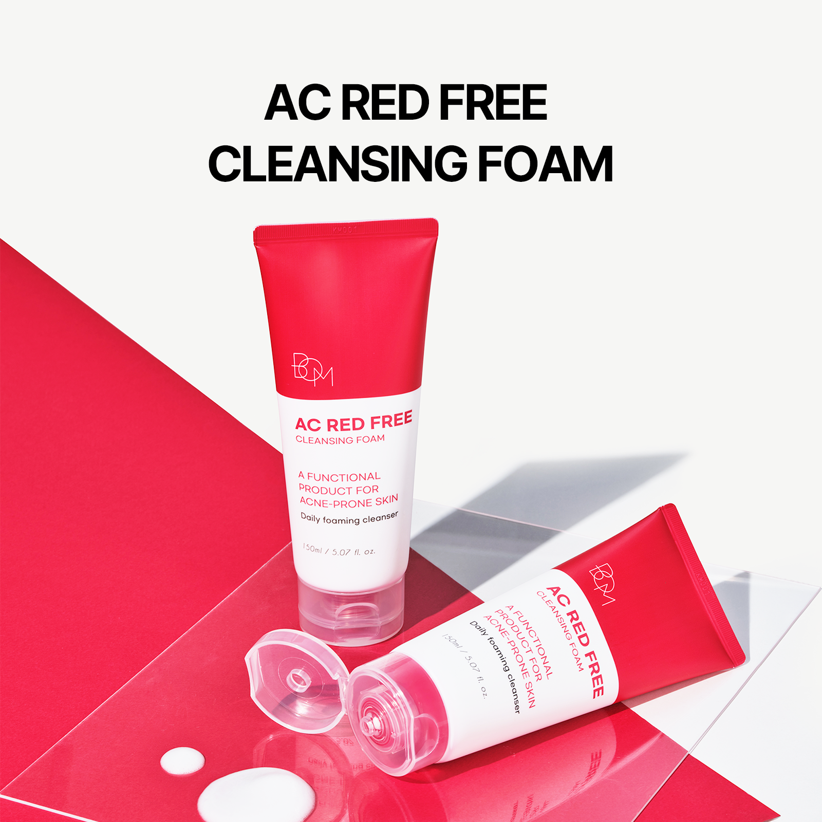 AC Red Free Cleansing Foam