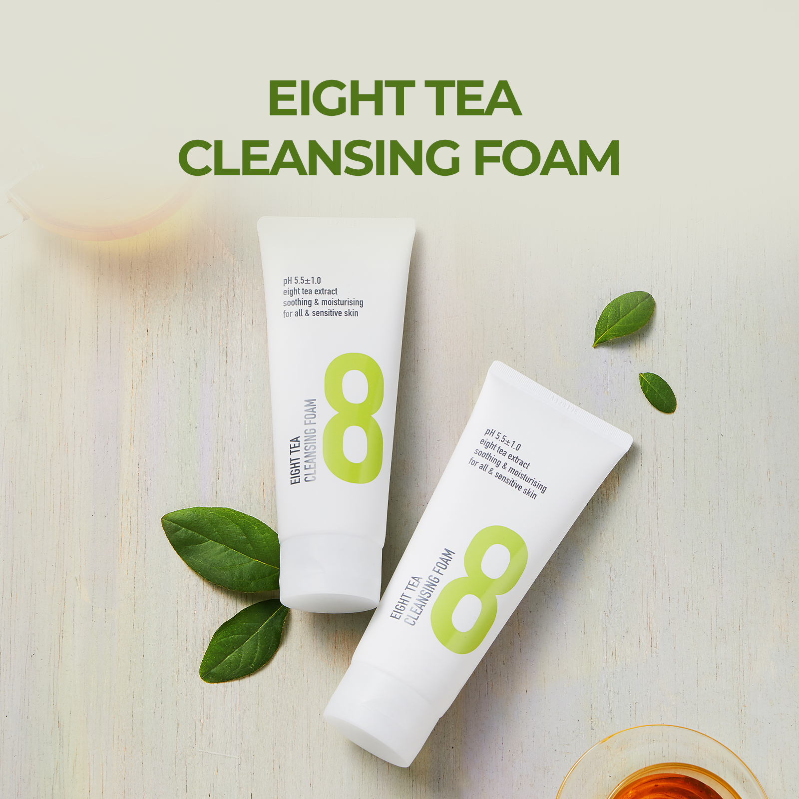Eight Tea Cleansing Foam