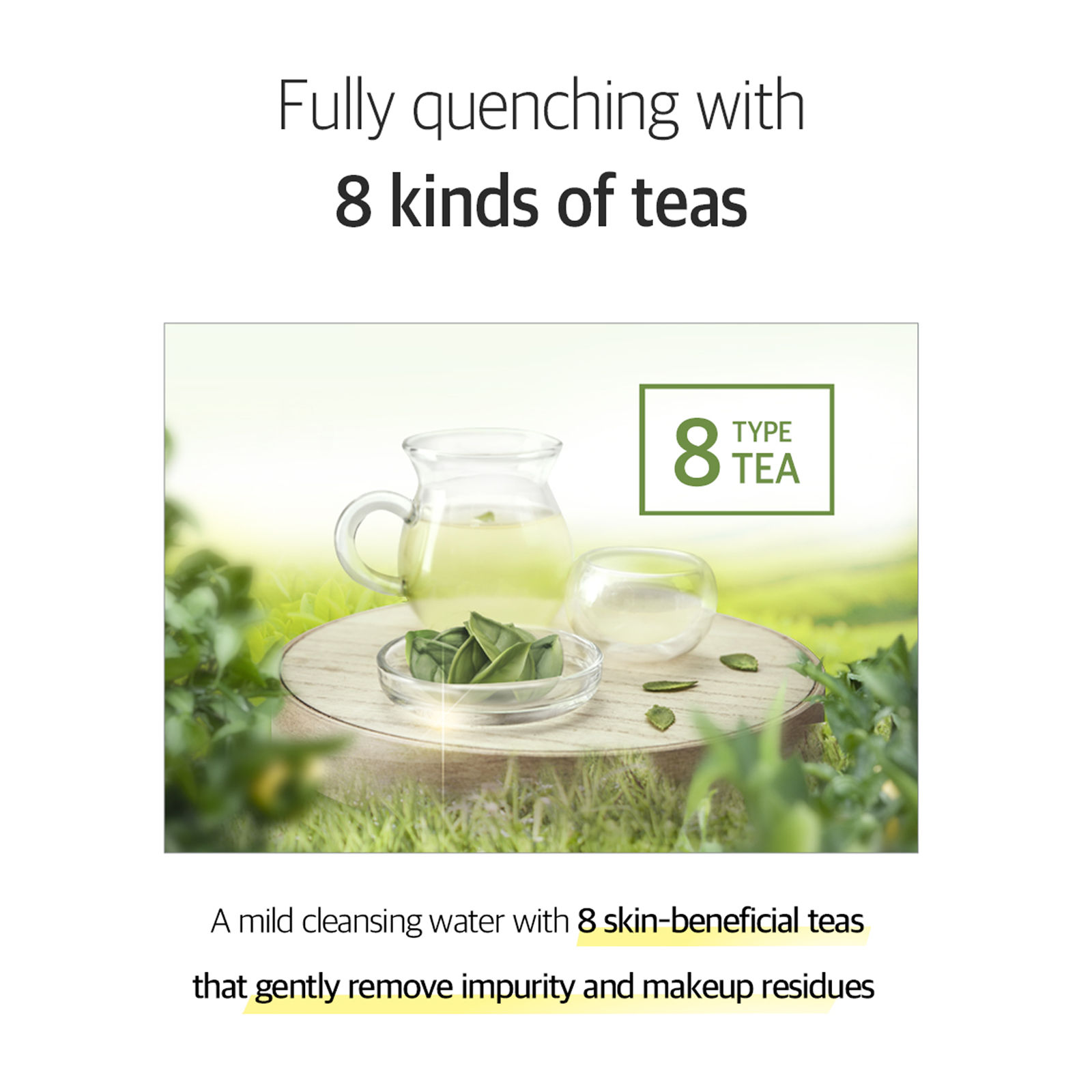 Eight Tea Cleansing Water