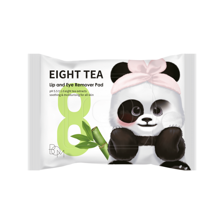 Eight Tea Lip And Eye Remover Pad