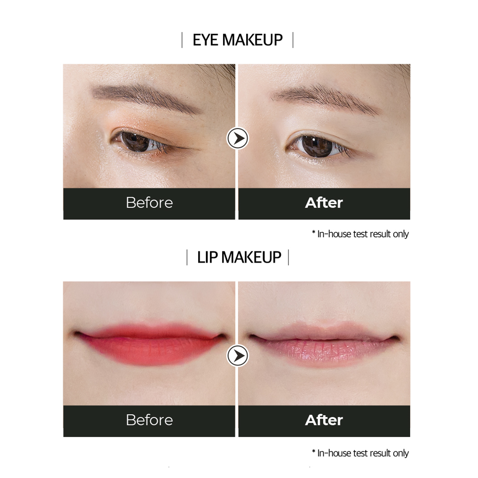 Eight Tea Lip And Eye Remover Pad