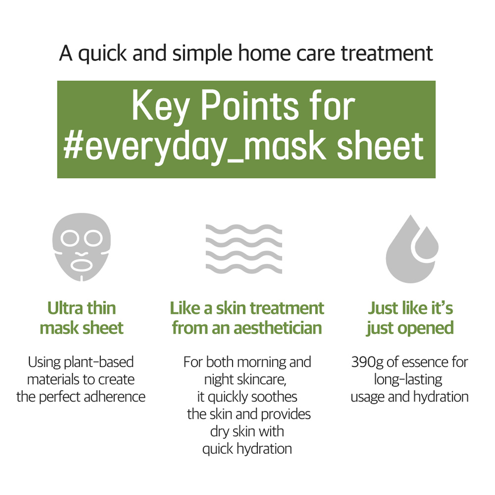 Eight Tea Quick Boosting Mask