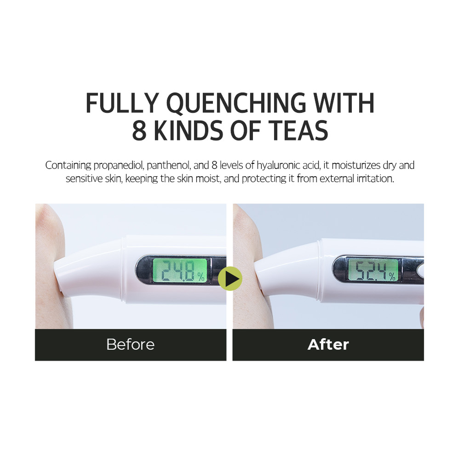 Eight Tea Water Capsule Cream