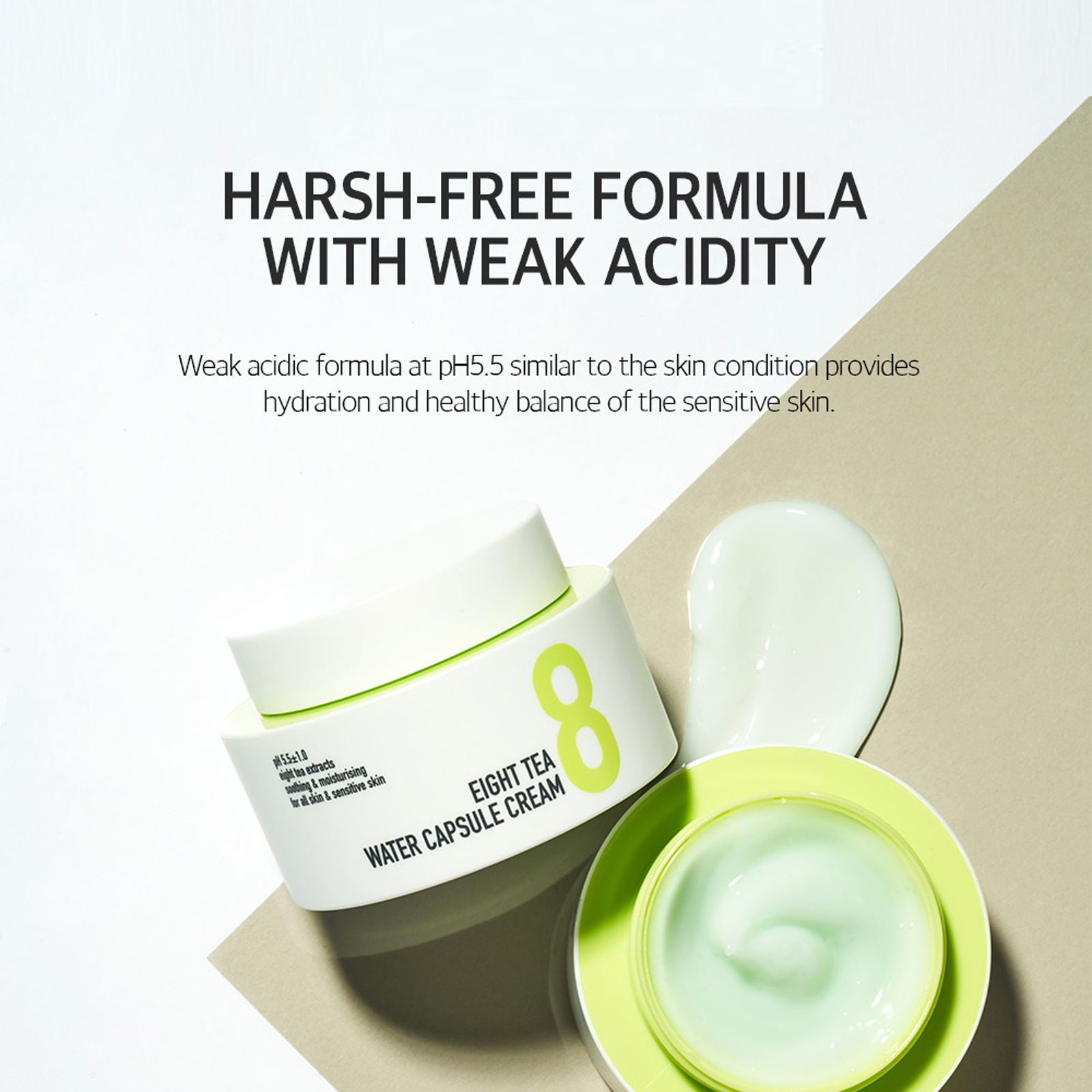 Eight Tea Water Capsule Cream