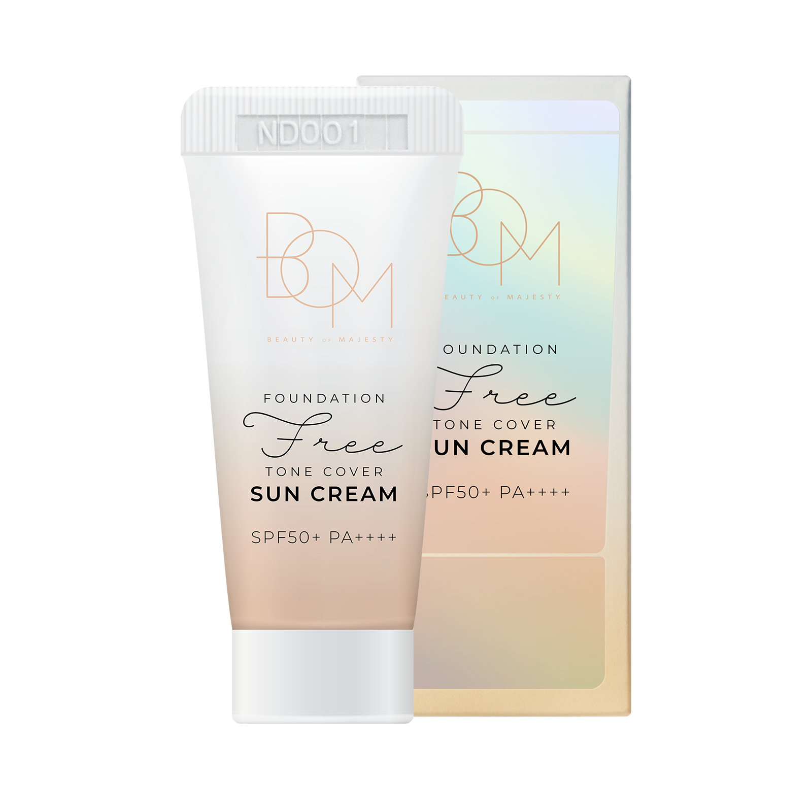 Foundation-Free Tone Cover Sun Cream
