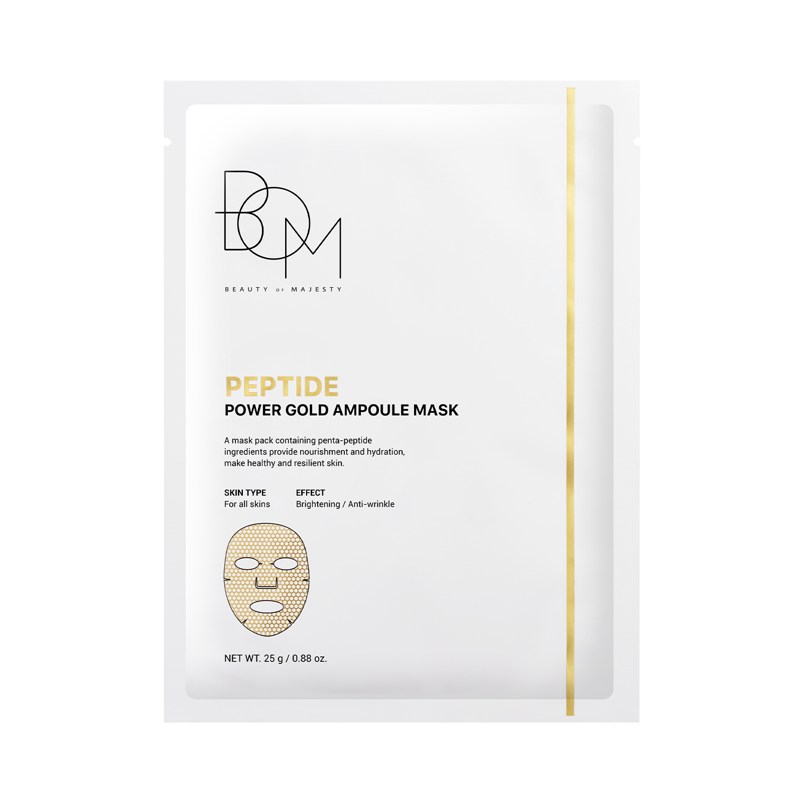 Peptide Power Gold Ampoule Mask