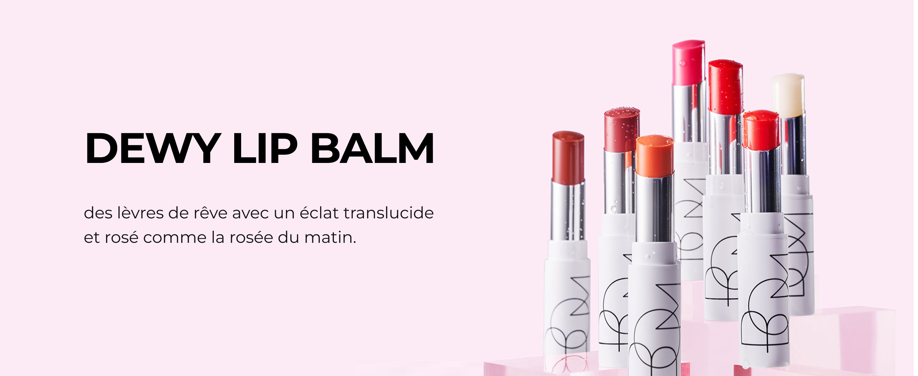 BOM Dewy Lip Balm Best Shades Set 3P