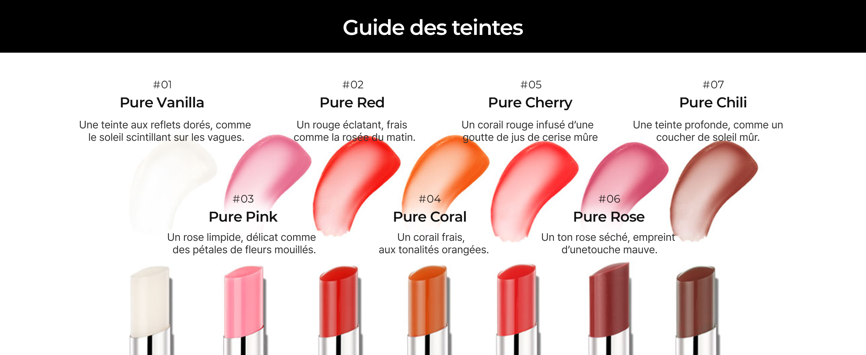 BOM Dewy Lip Balm Best Shades Set 3P