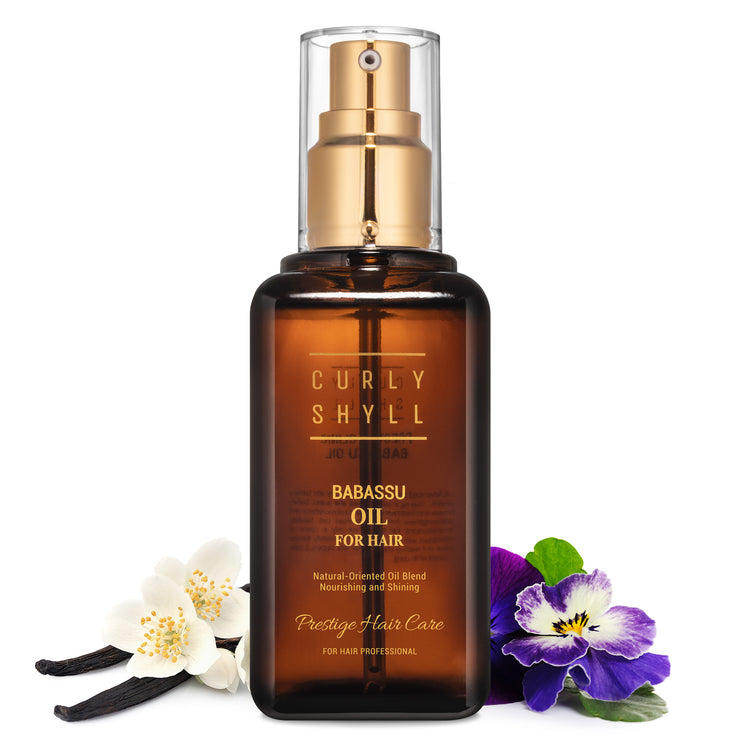 CURLYSHYLL Huile de Babassu – vue principale du produit | GLOW:ME