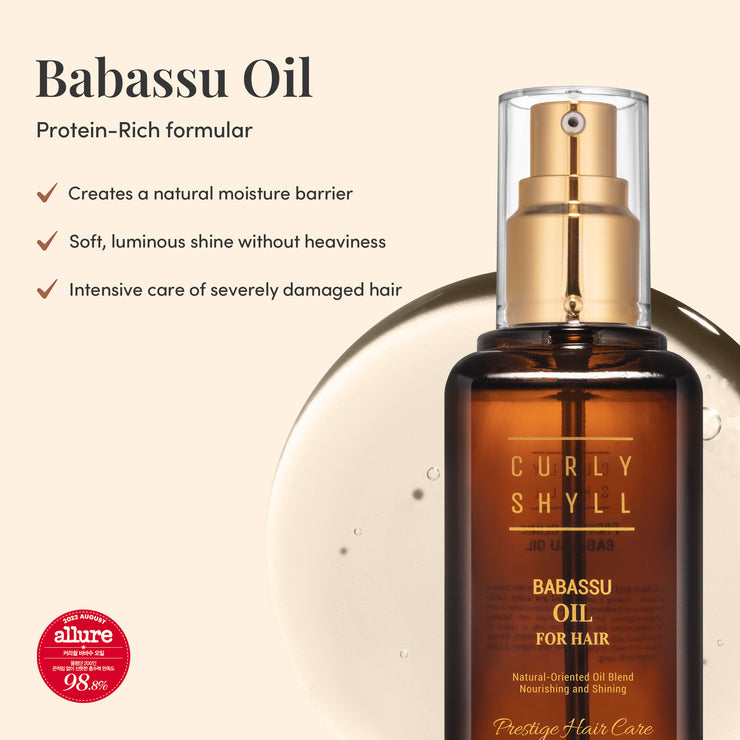 CURLYSHYLL Huile de Babassu – visuel produit 2 | GLOW:ME