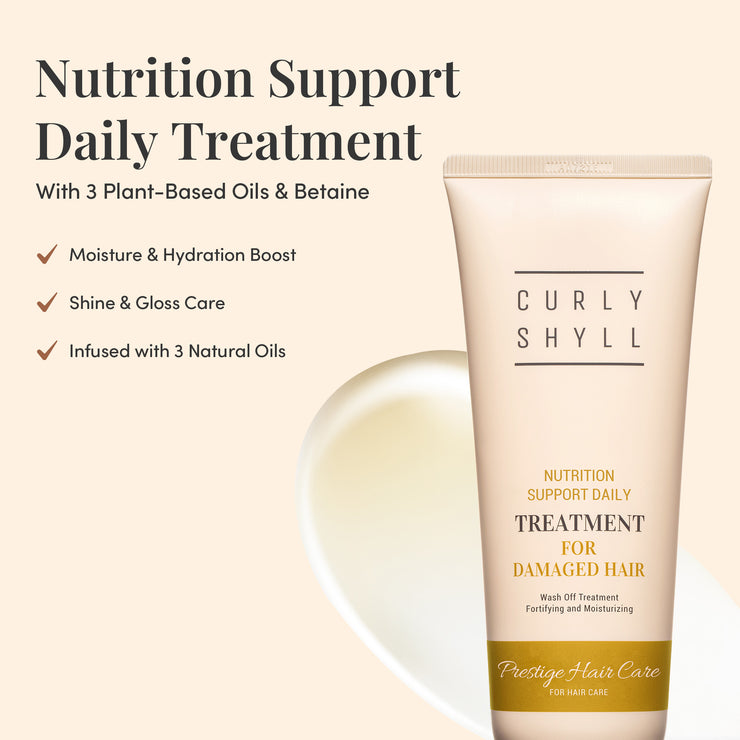 Curlyshyll nutrition support daily treatment - GLOW:ME
