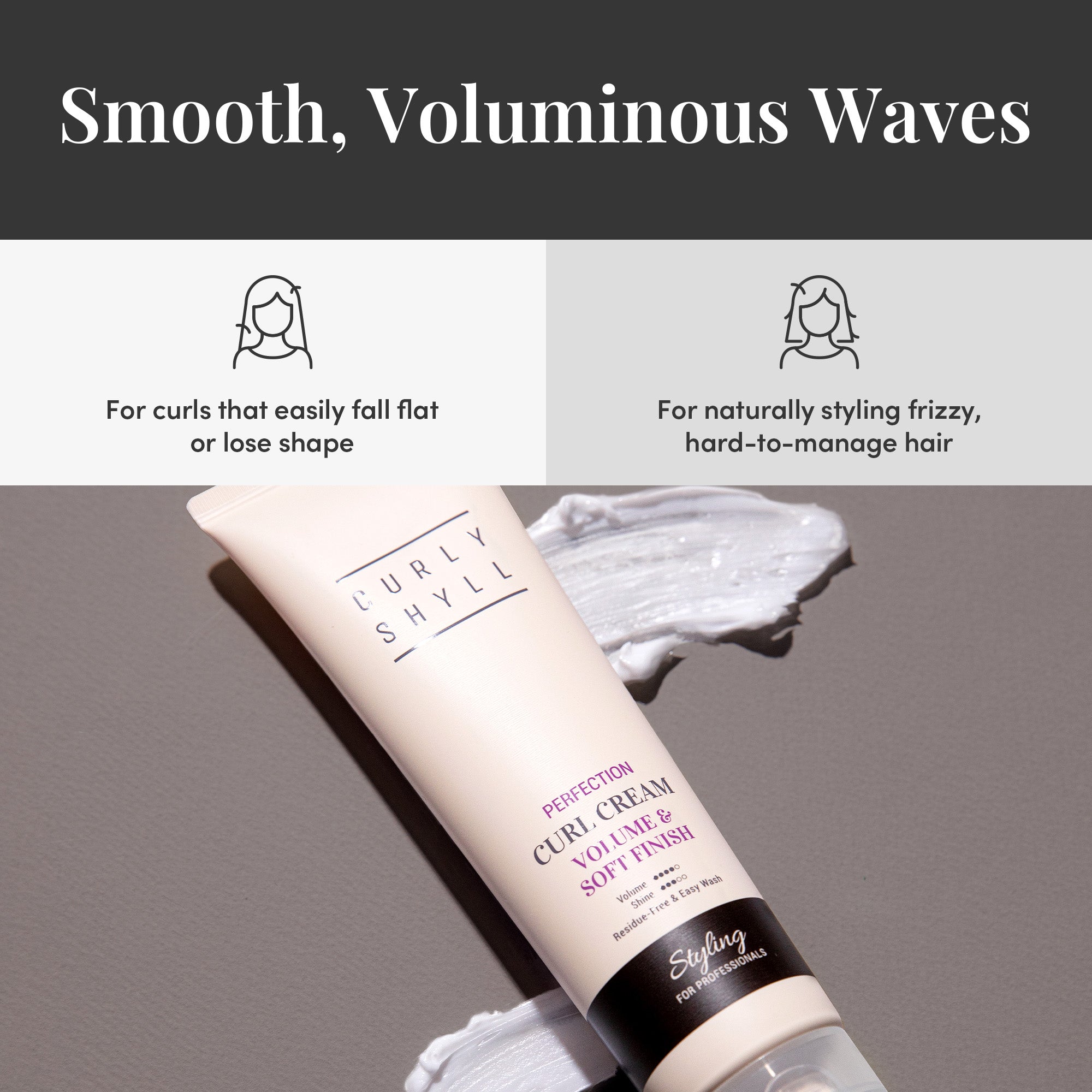 CURLYSHYLL Crème de Boucles Perfection – visuel produit 3 | GLOW:ME