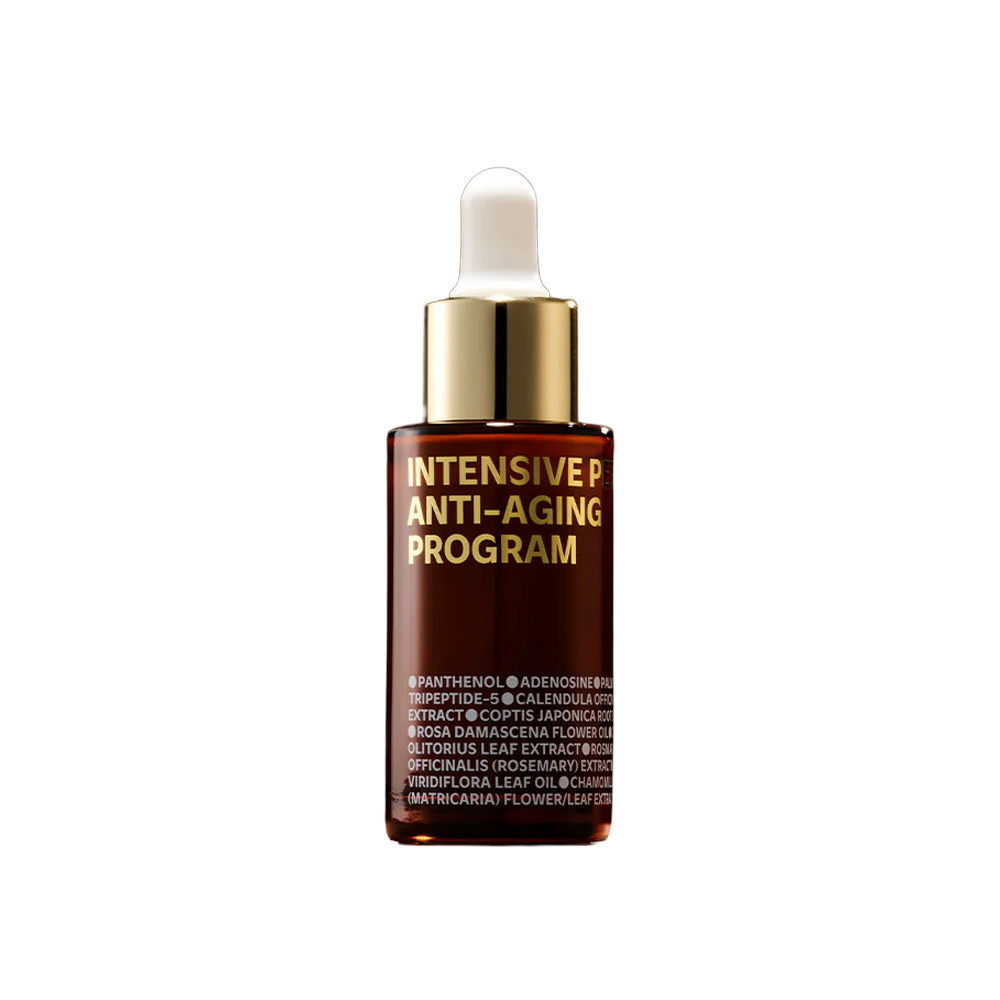 Flacon de 30ml du programme intensif anti-âge Perfect d'ISOI avec une texture légère et hydratante.