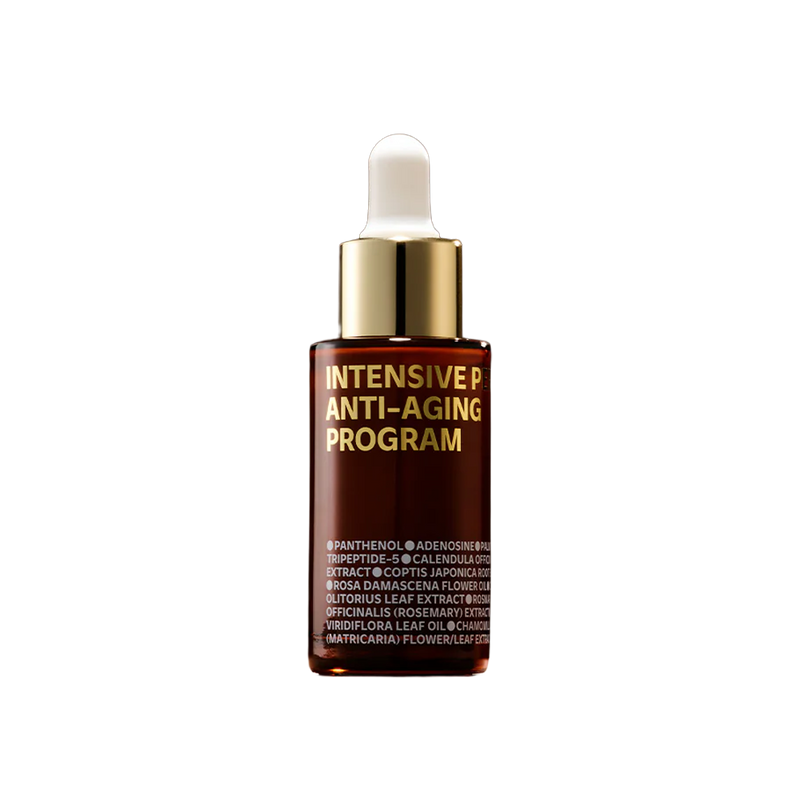 Flacon de 30ml du programme intensif anti-âge Perfect d'ISOI avec une texture légère et hydratante.