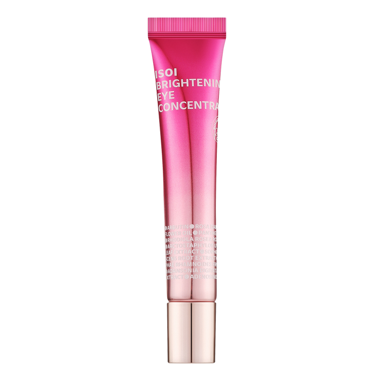 Concentré éclaircissant pour les yeux ISOI, 17 ml, soin pour réduire les cernes et éclaircir la peau autour des yeux.
