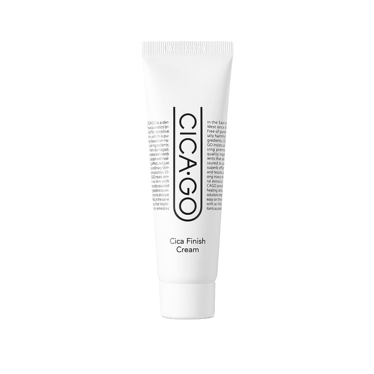 Crème cicatrice ISOI Cica Finish Cream de 50ml, texture lisse et apaisante pour la peau.