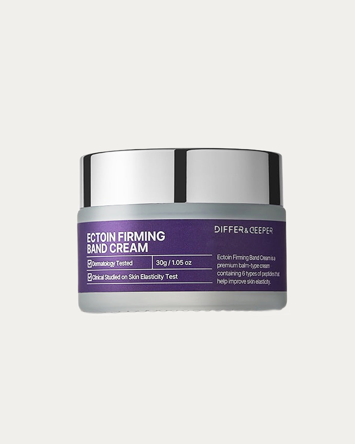 DIFFER&DEEPER Ectoin Firming Band Cream – Crème visage à l'ectoïne pour une peau plus ferme