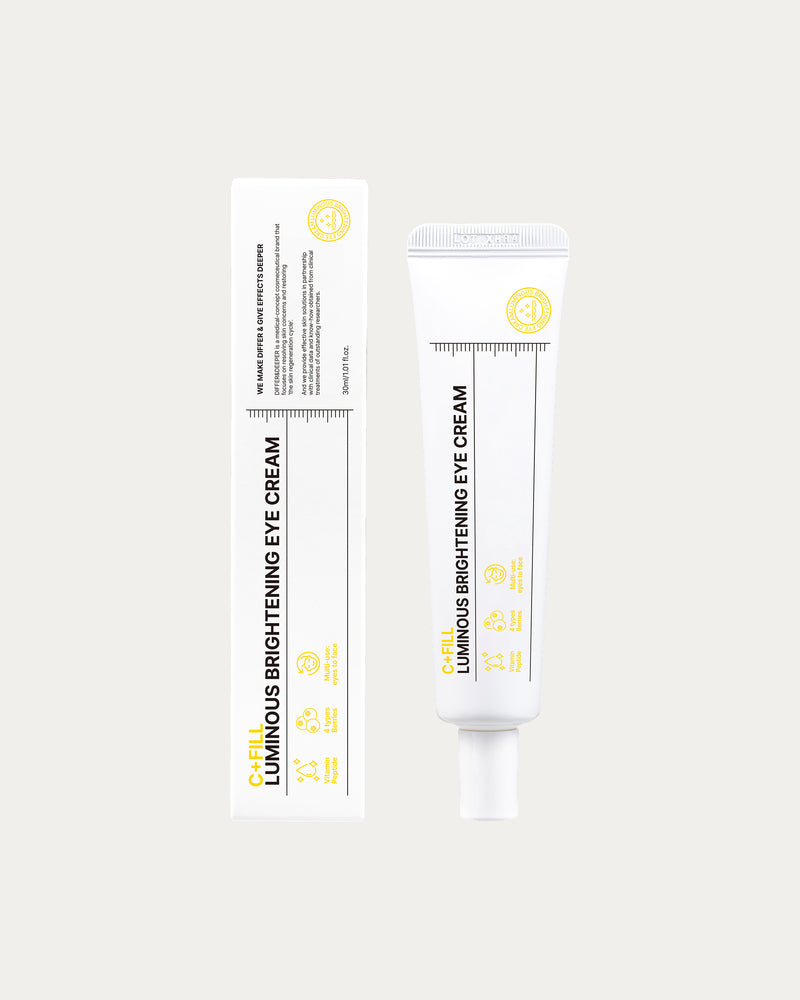 DIFFER&DEEPER Luminous Eye Cream – Crème contour des yeux pour un regard lumineux