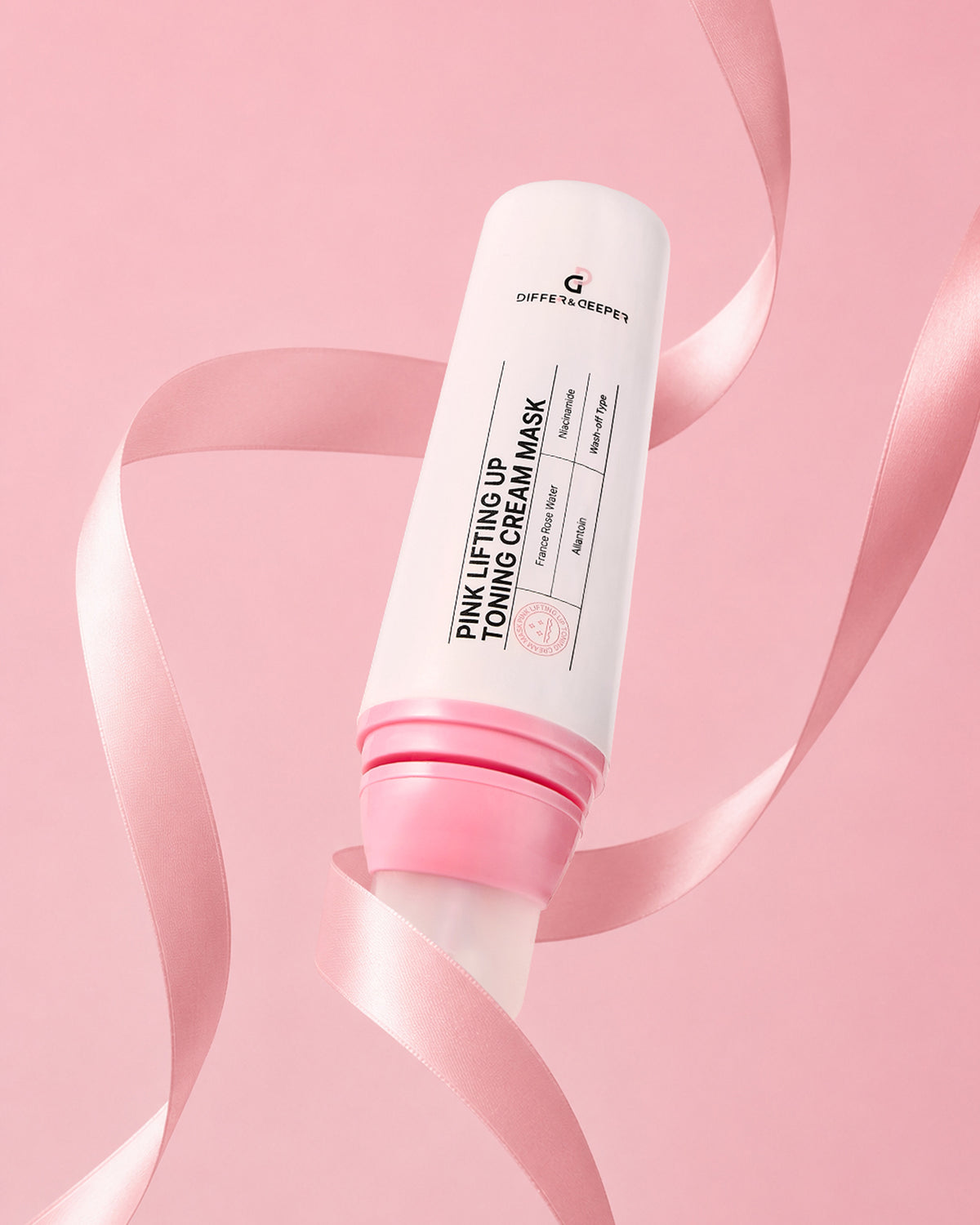 DIFFER&DEEPER Pink Lifting Up Toning Cream Mask – Masque crème à effet tenseur