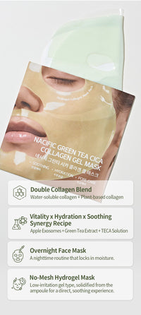 NACIFIC Green Tea Collagen Gel Mask (4ea)