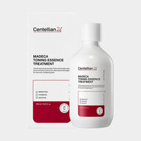 Sérum tonifiant Centellian 24 Madeca pour la peau, flacon avec pipette, soin visage hydratant et apaisant.