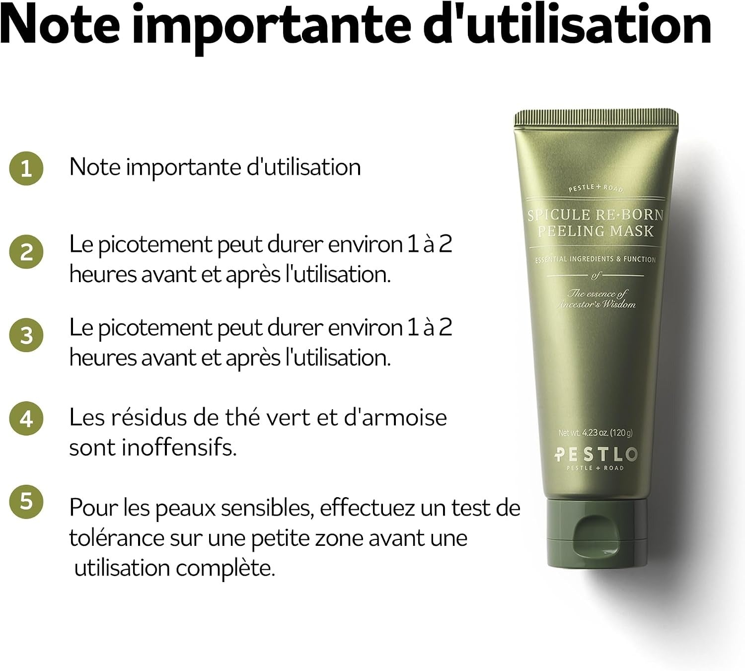 PESTLO Spicule Re-Born Peeling Mask
