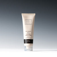 Cire coiffante Curlyshyll zéro gravité pour cheveux, texture légère, fixation naturelle, produit de soin capillaire.