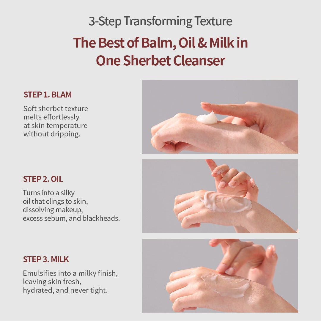 NACIFIC Rice Pepta Collagen Sherbet Cleansing Balm