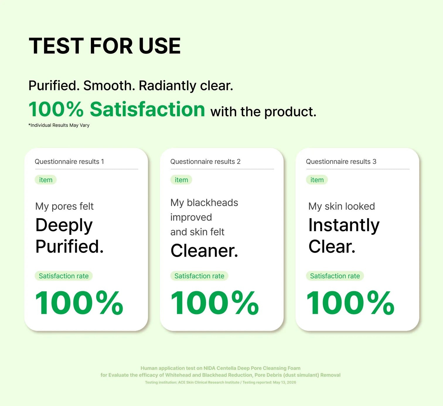 NIDA Centella Deep Pore Cleansing Foam