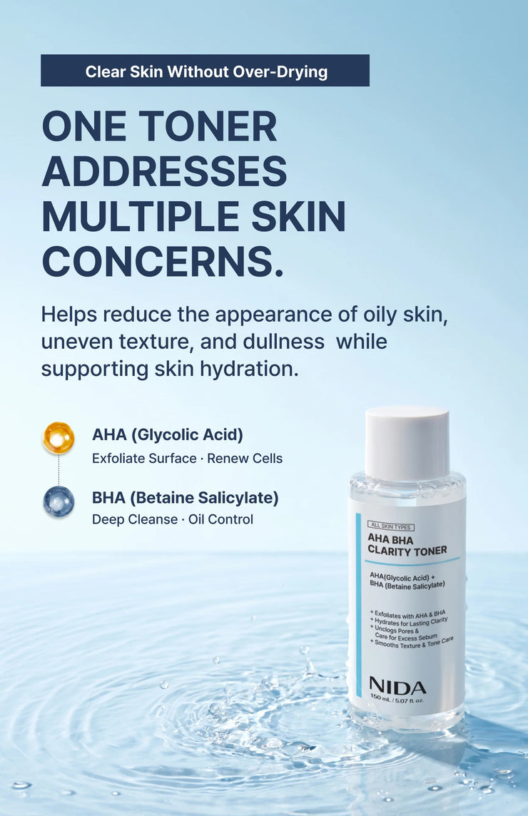 NIDA AHA BHA Clarity Toner