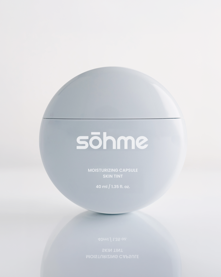Capsule de maquillage hydratante Sohme teint peau saine n°32, texture légère et naturelle pour un visage lumineux.